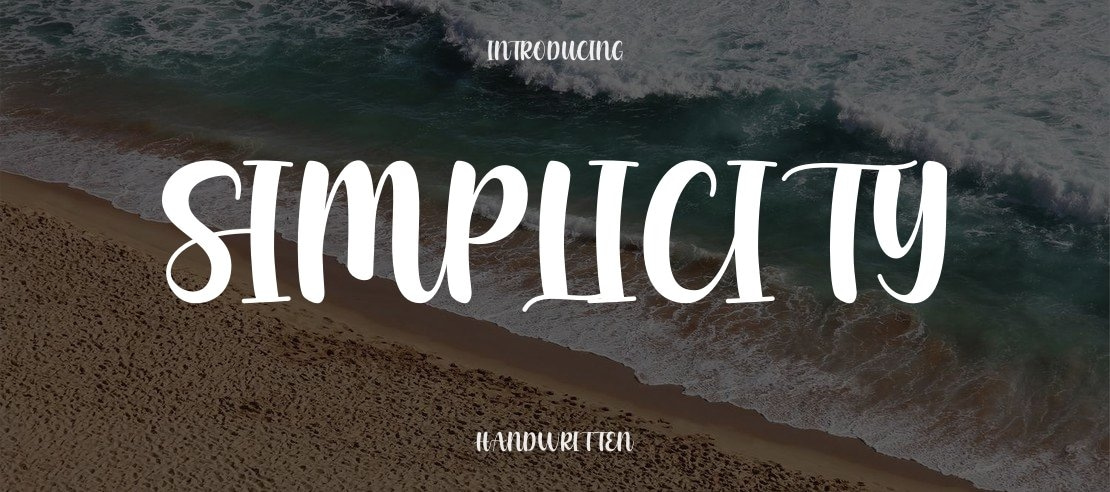 Simplicity Font