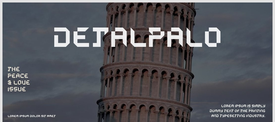 detalpalo Font