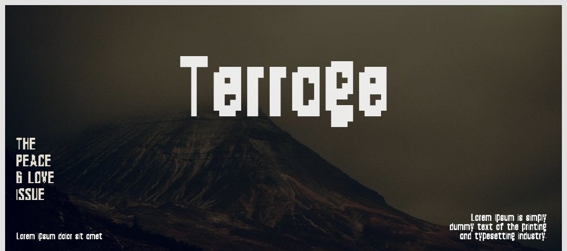 Terrage Font