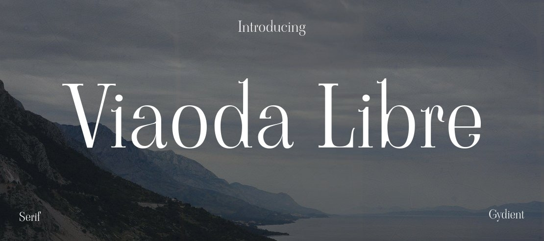 Viaoda Libre Font