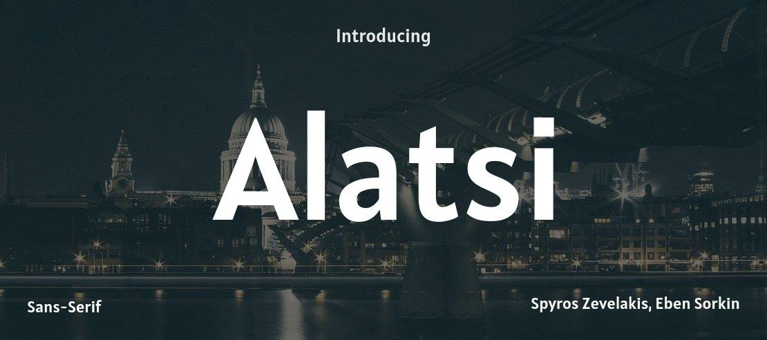 Alatsi Font