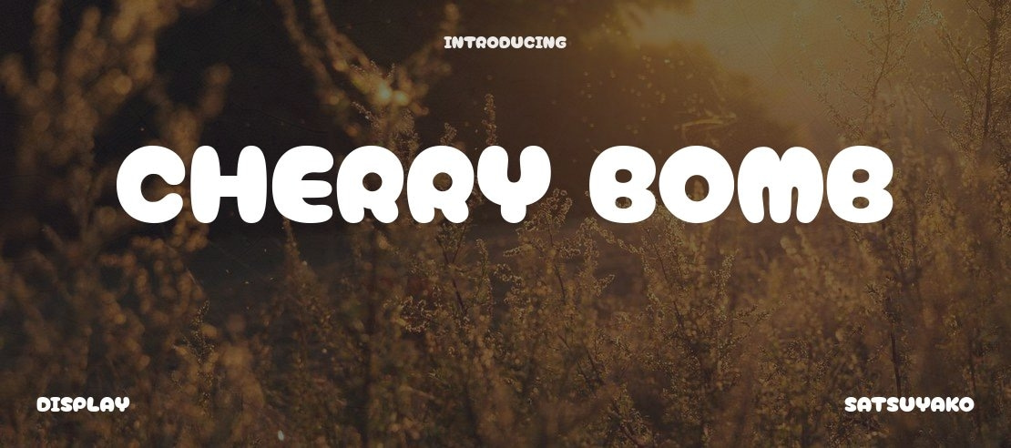 Cherry Bomb Font