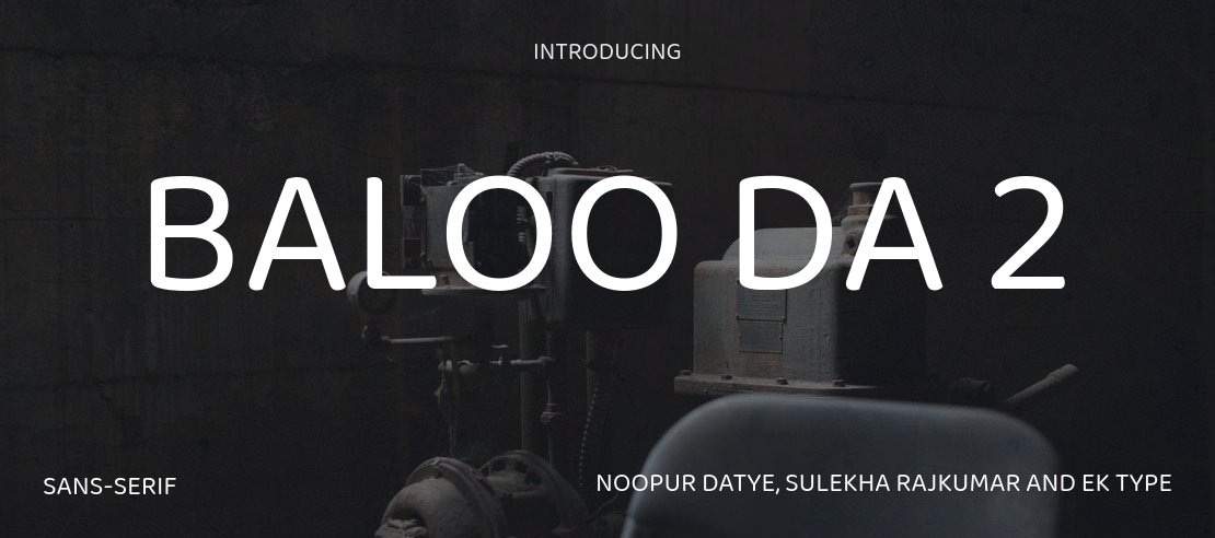 Baloo Da 2 Font Family