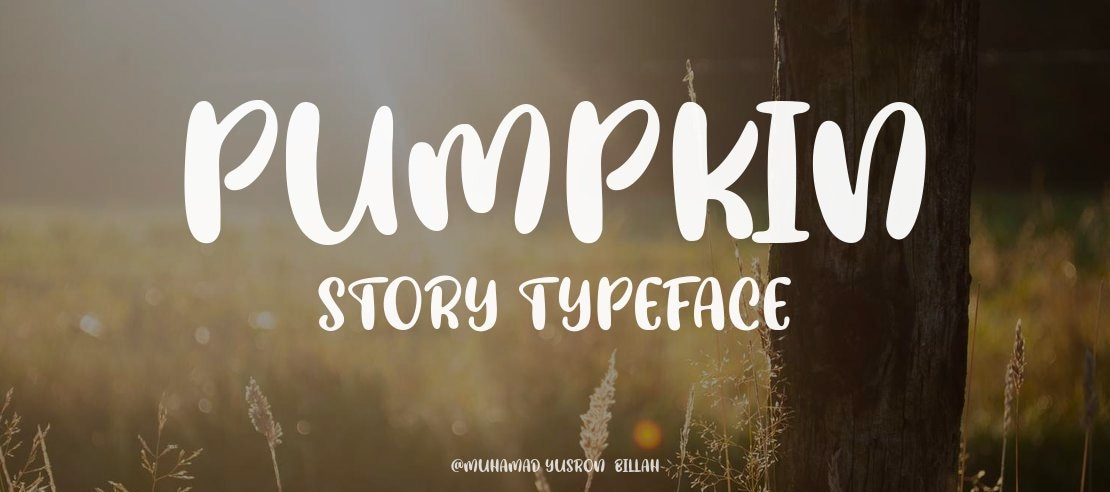 Pumpkin Story Font