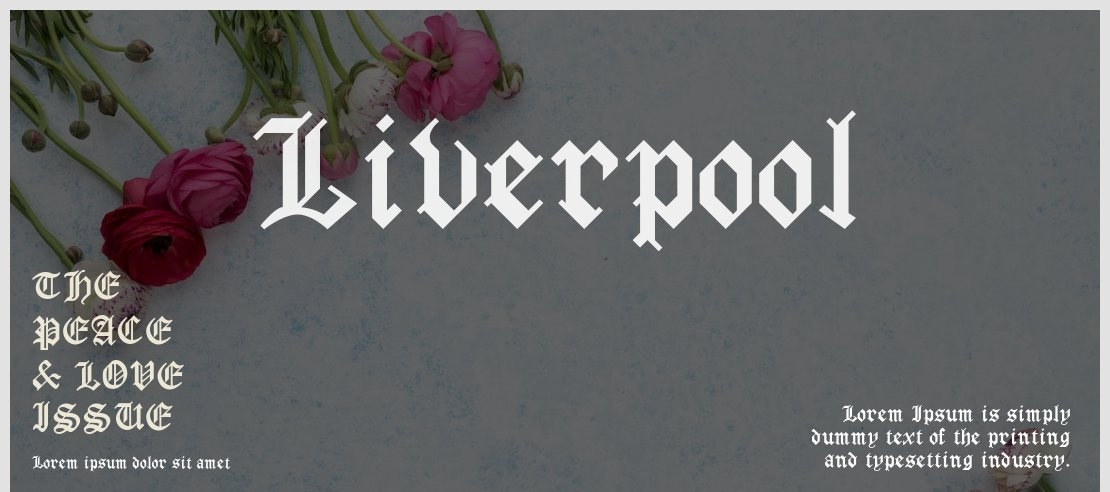 Liverpool Font