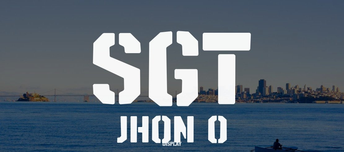 SGT Jhon O Font