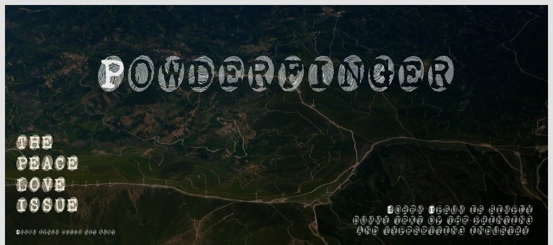 Powderfinger Font Family