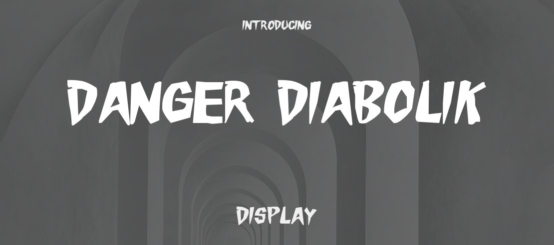 Danger Diabolik Font