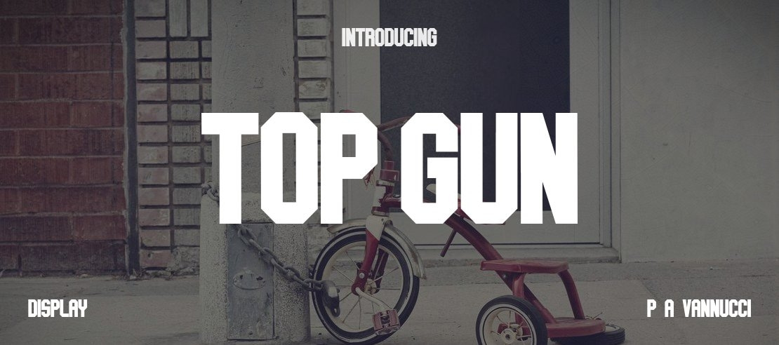 TOP GUN Font