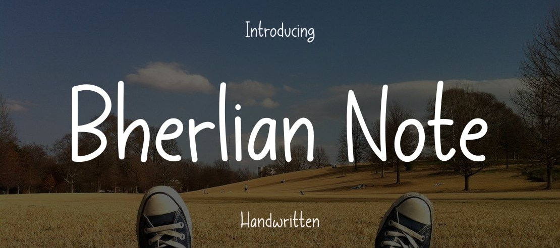 Bherlian Note Font