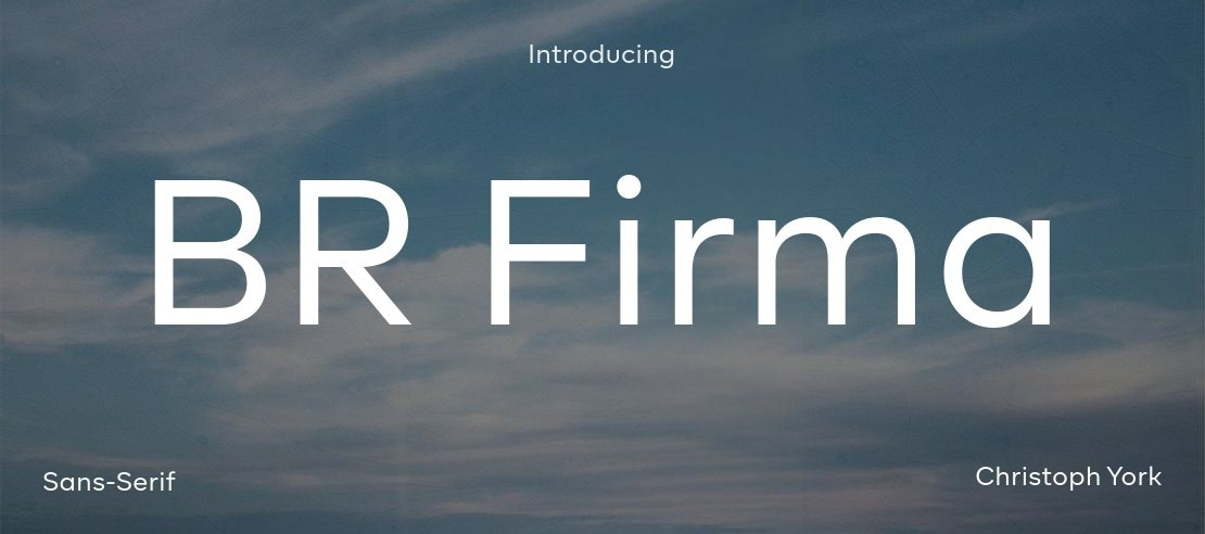 BR Firma Font Family