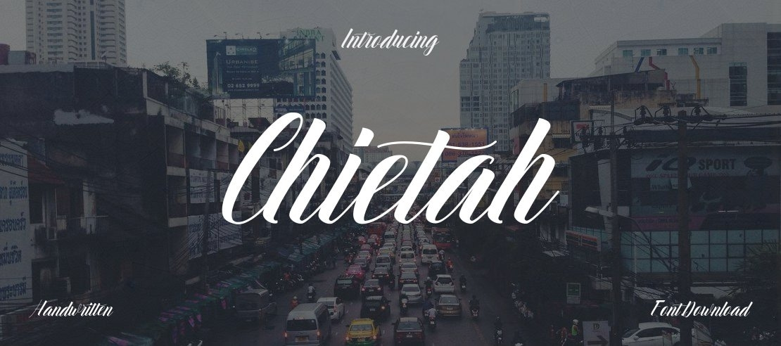 Chietah Font
