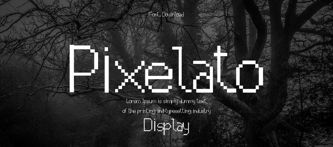 Pixelato Font