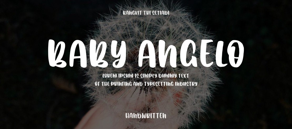 Baby Angelo Font