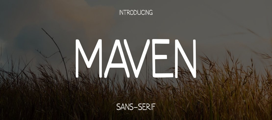 Maven Font