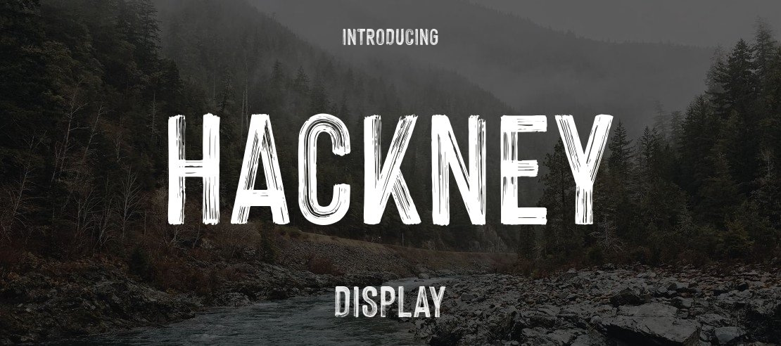 Hackney Font