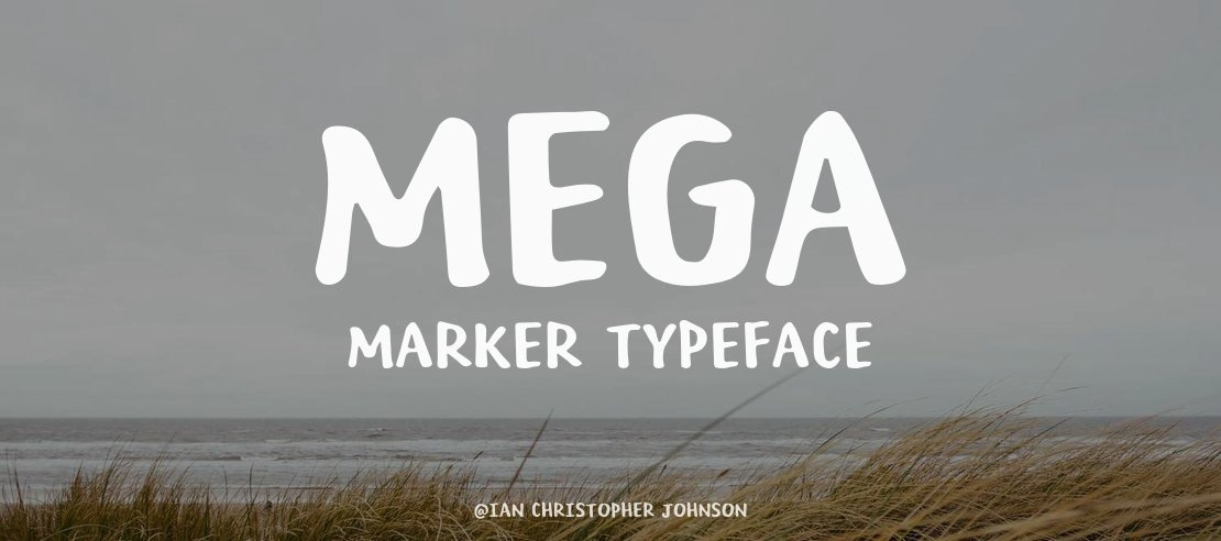 Mega Marker Font