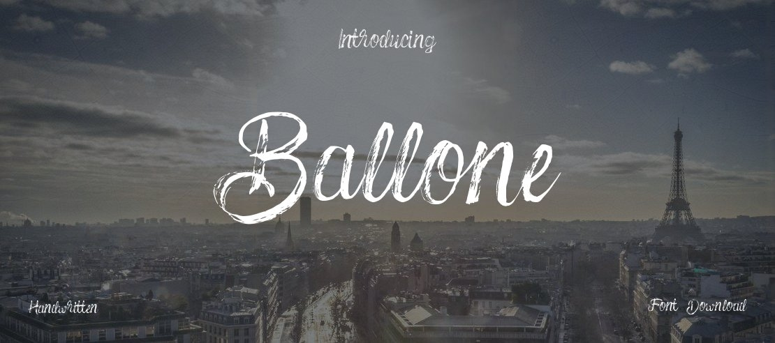 Ballone Font