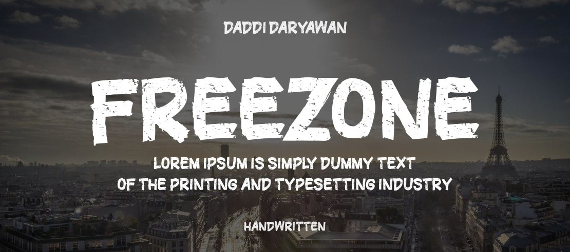 FREEZONE Font