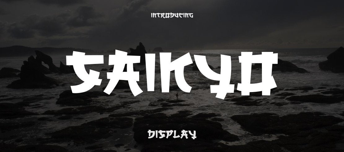 SAIKYO Font