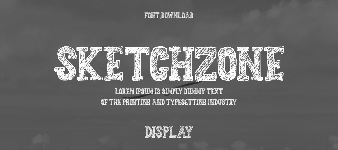 Sketchzone Font