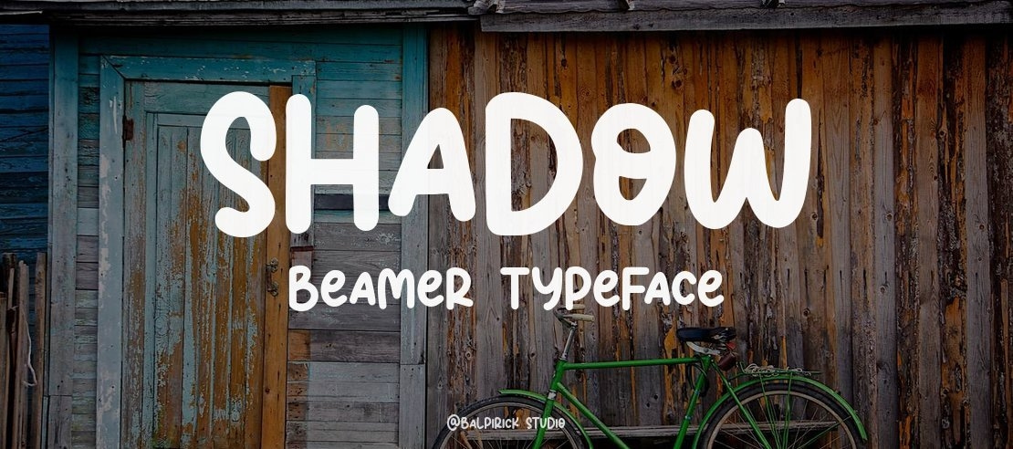 Shadow Beamer Font