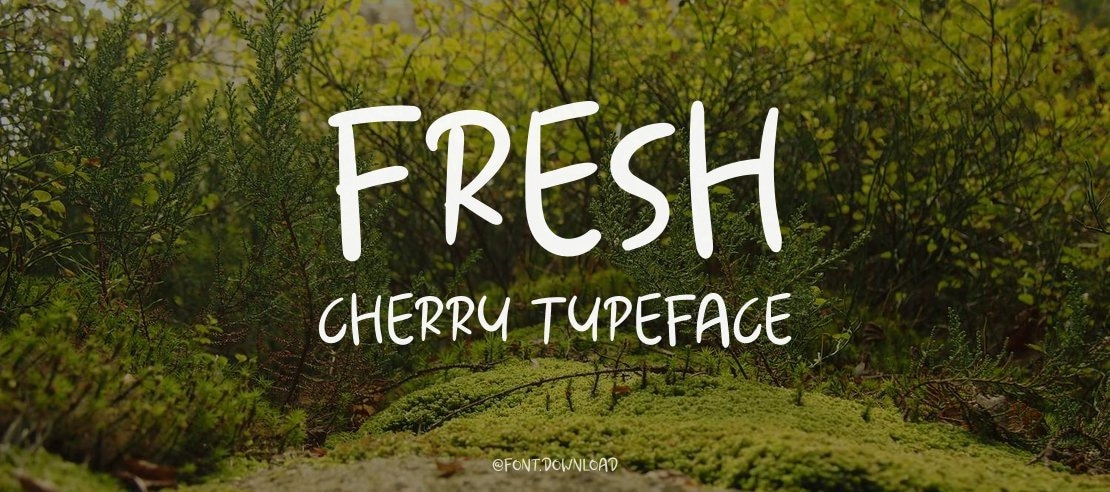 Fresh Cherry Font