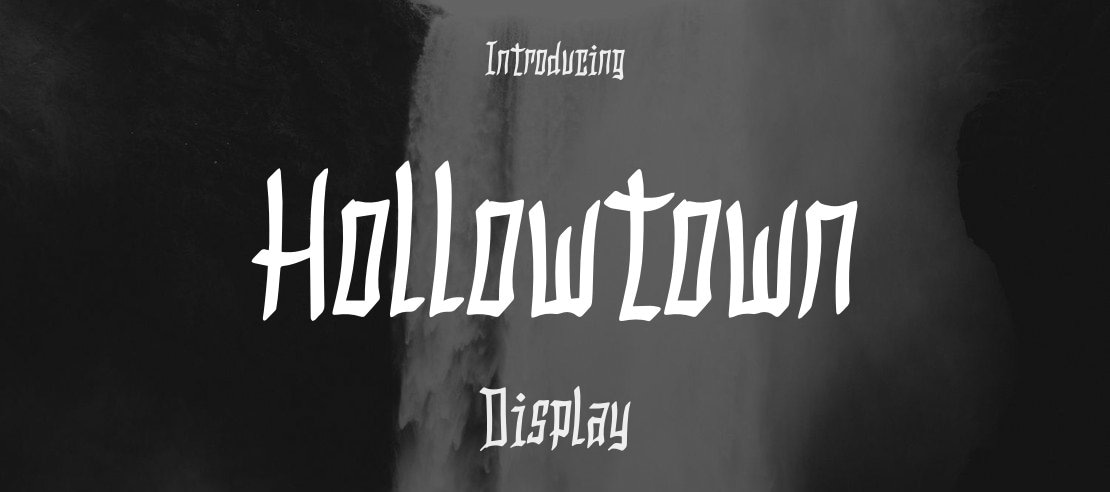 Hollowtown Font