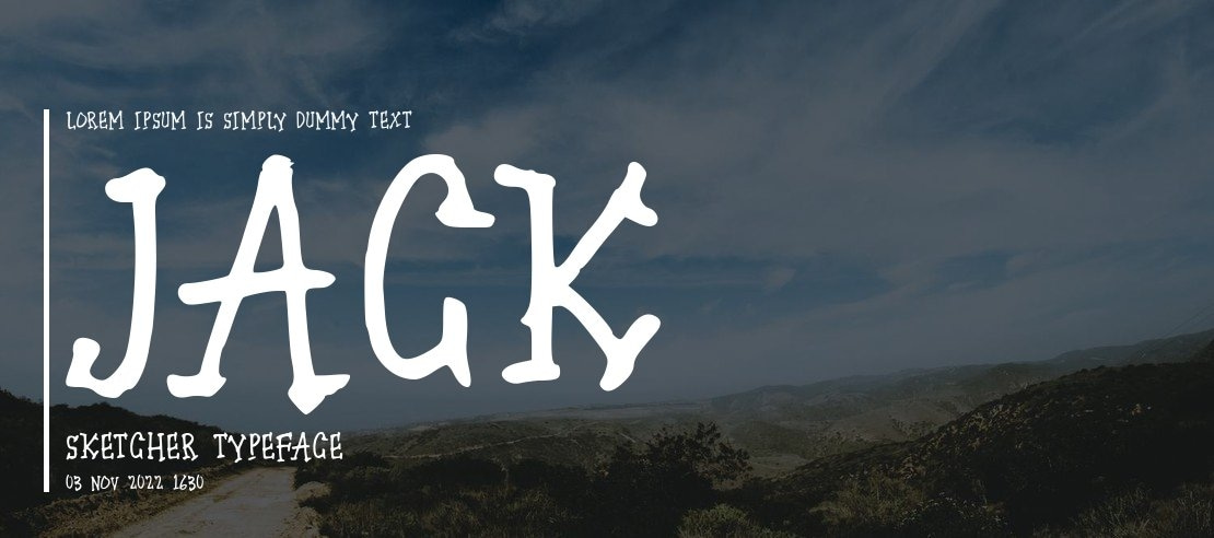 Jack Sketcher Font