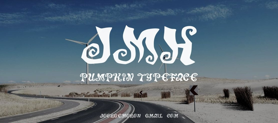 JMH Pumpkin Font