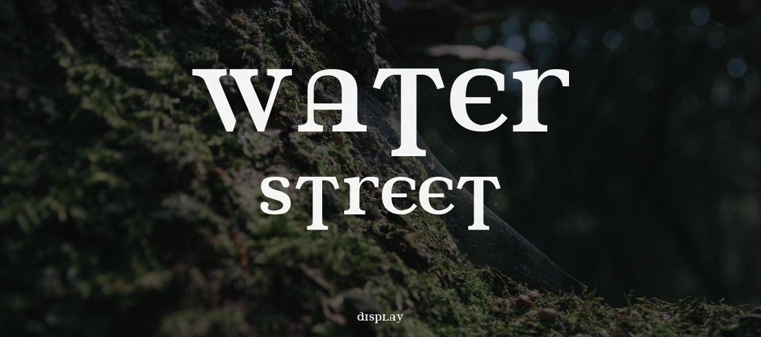 Water Street Font Family