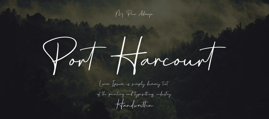 Port Harcourt Font