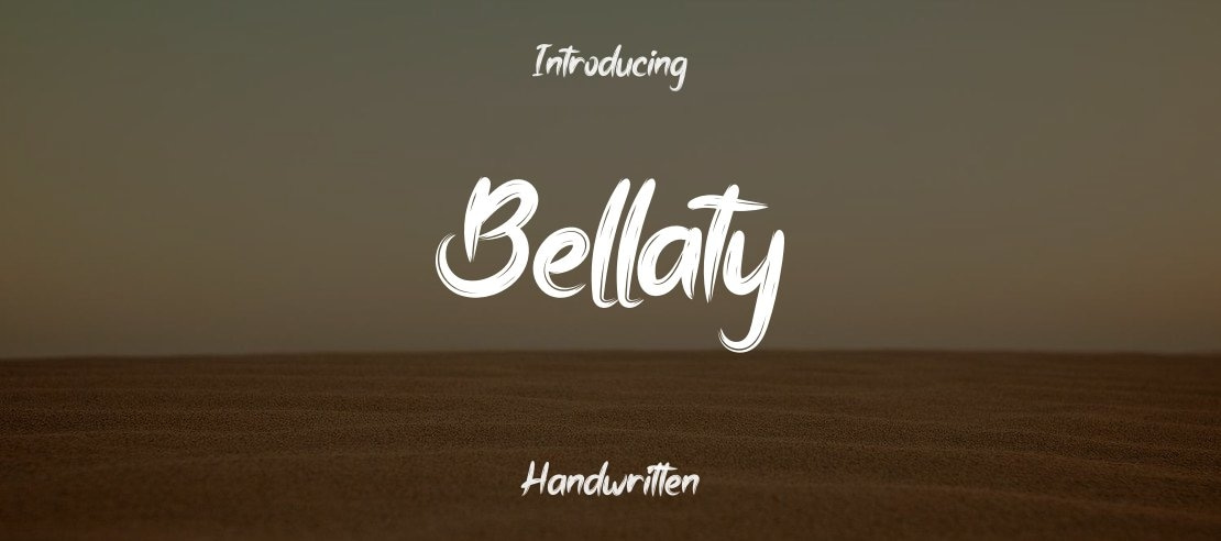 Bellaty Font