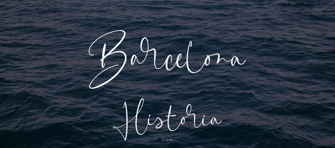 Barcelona Historia Font