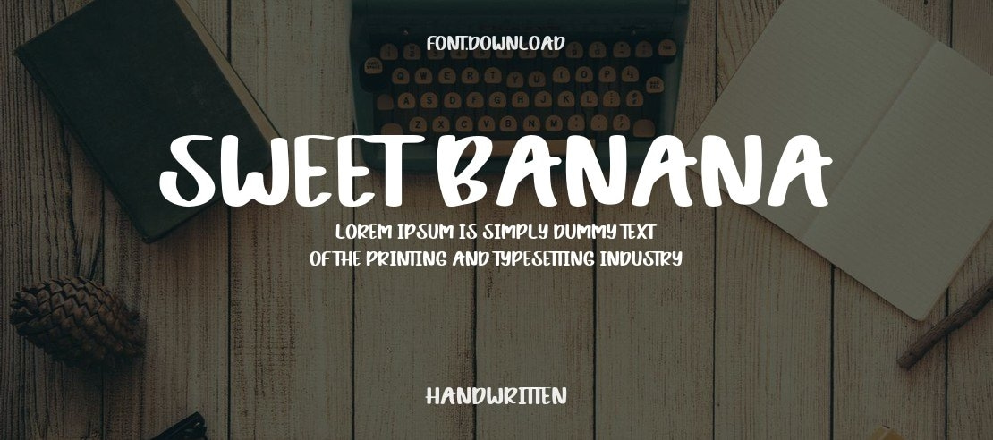 Sweet Banana Font