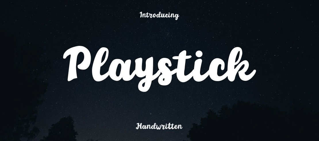 Playstick Font