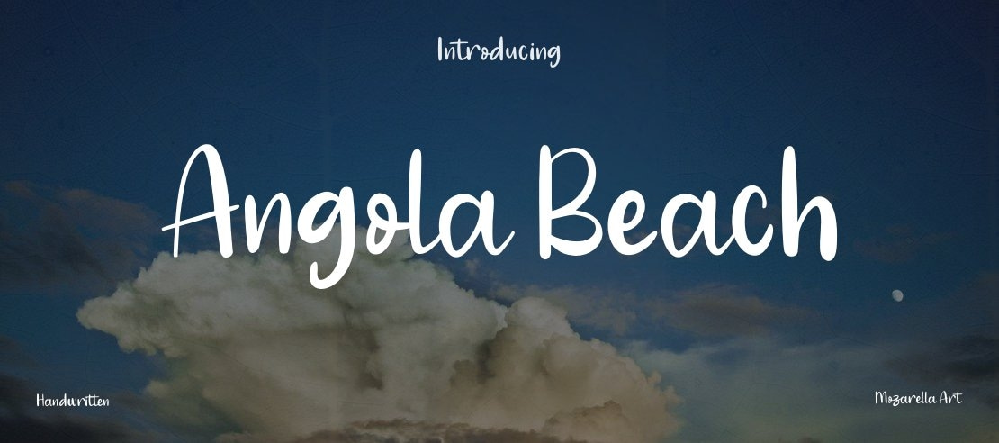 Angola Beach Font