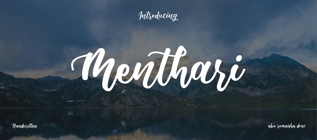 Menthari Font