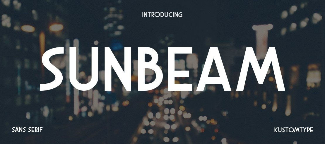 Sunbeam Font