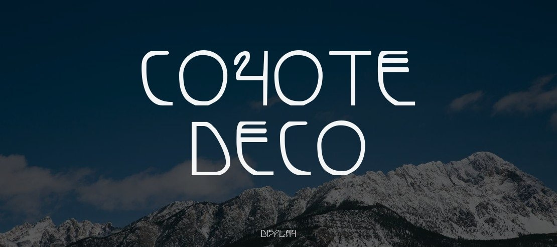 Coyote Deco Font Family
