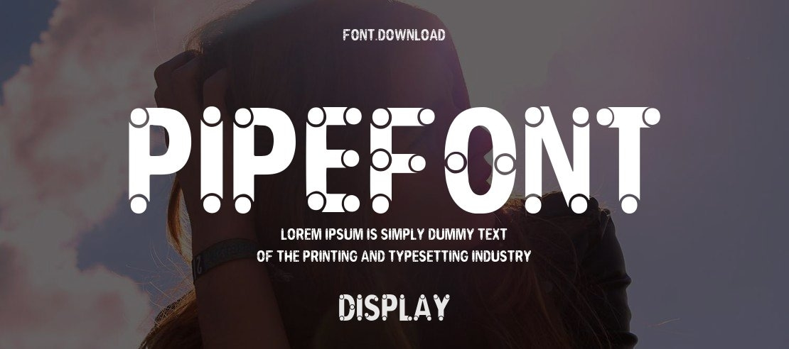 PIPEFONT Font