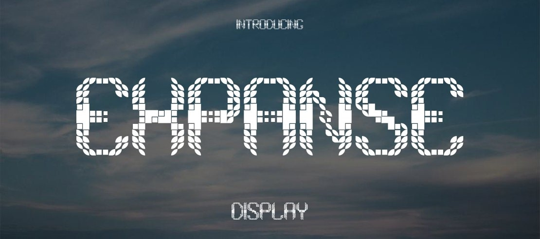 Expanse Font