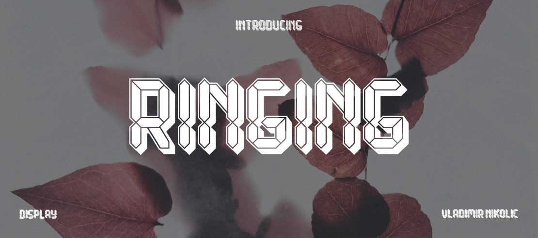 Ringing Font