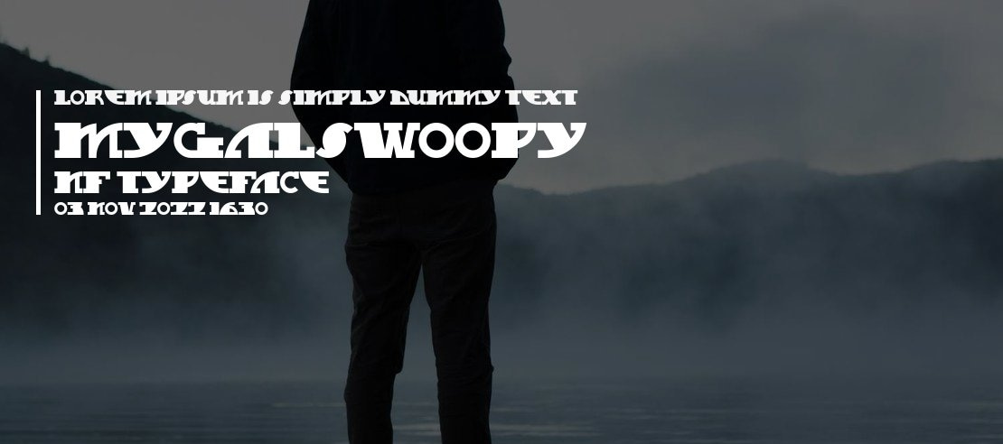 MyGalSwoopy NF Font