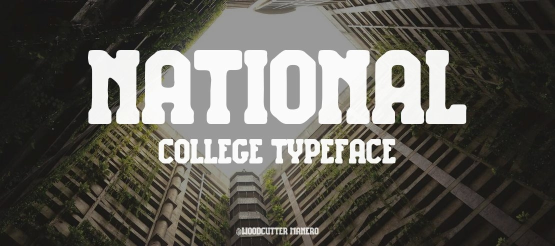 National College Font