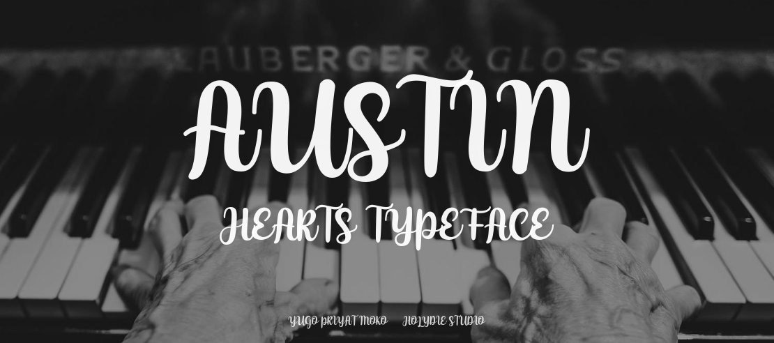 Austin Hearts Font