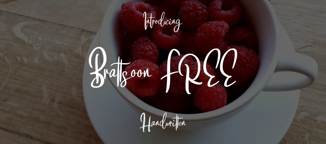 Brattsoon FREE Font