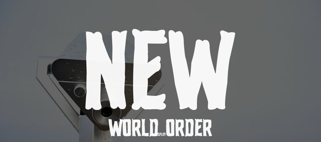 New World Order Font