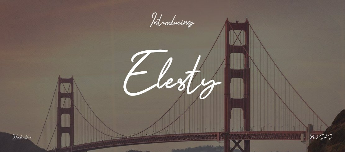 Elesty Font