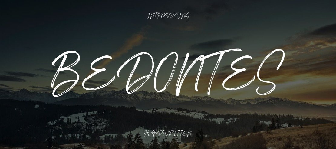 Bedontes Font